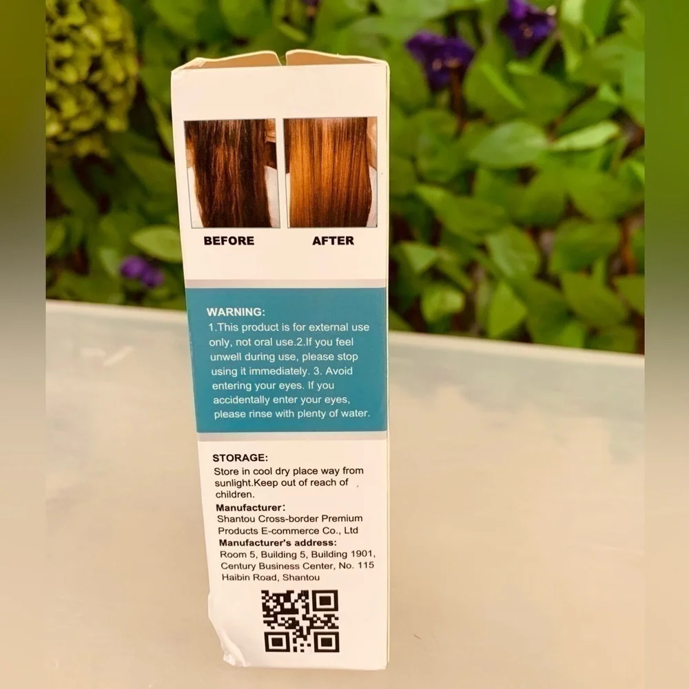 Protein Correcting Hair Straightening Cream 60ml 2.03oz New Sealed